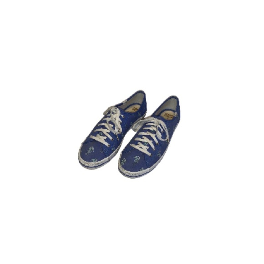 Keds x Kate Spade Blue Seahorse Print Shoes - Women’s Size 10